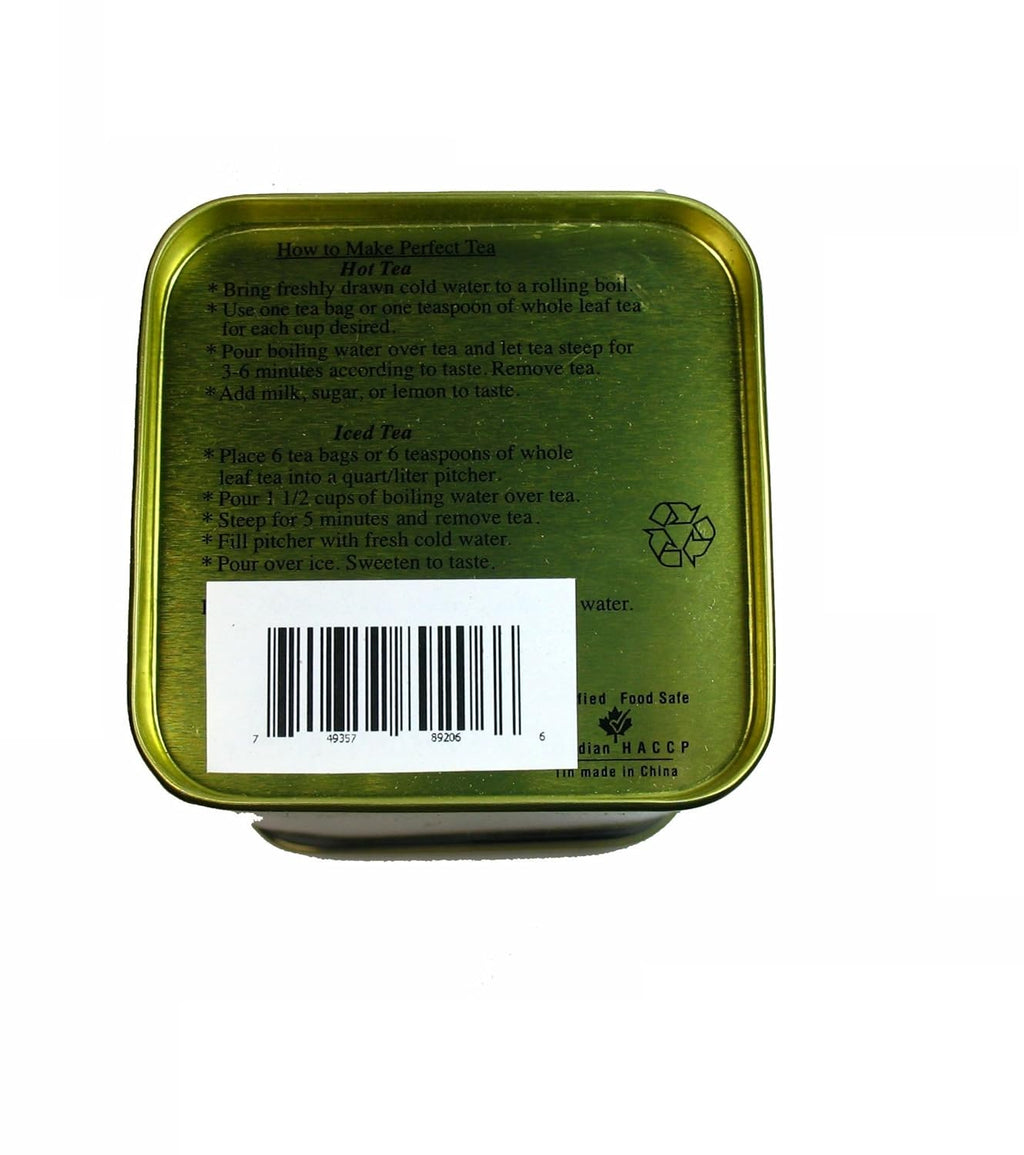 Organic Assam (TGFOP) Black tea loose tea 3.5 OZ packed in tea tin