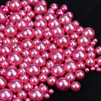 Twisweet Rose Gold Pearl Sprinkles for Cake Decorating, Edible Sugar Pearls for Baking, Mix Size, Cake Topper Cupcake Cookie Ice Cream Dessert Decorations, Valentine Mother's Day Birthday Wedding Party Supplies(130g/4.58oz)