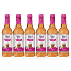 Jordan's Skinny Syrups Sugar Free Coffee Syrup, Vanilla Flavor Drink Mix, Zero Calorie Flavoring for Chai Latte, Protein Shake, Food and More, Gluten Free, Keto Friendly, 25.4 Fl Oz, (Pack of 6)