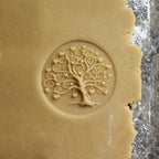 Wood Cookie Stamp, 2.5 Inch (Tree of Love CS-059)