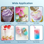 Edible Glitter - 10g Luster Dust Edible Food Grade Coloring Glitter for Cake Decorating, Baking, Drinks - Shimmer Dust Powder, Metallic Color Dusting Powder for Icing,Fondant,Candy, Cookie (Rose Gold)