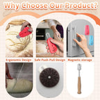 2PCS Upgraded Magnetic Sourdough Scoring Tool & Versatile Bread Scoring Tool- Professional Bread Lame for Sourdough Bread baking & Bread Making Tools - Scoring Patterns booklet & Razor Blades