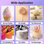 Edible Glitter - 8 Colors Luster Dust Edible Set for Drinks, Food Grade Edible Glitter Dust for Cake Decorating, Cocktail, Fondant, Strawberries, Candy, Cookie, Chocolate. Vegan and Gluten Free - 5g/bottle