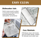 E-far Baking Sheet with Wire Rack (2 Pans + 2 Racks), Stainless Steel Cookie Sheets Pan & Cooling Rack for Baking Cookies Cake, Non Toxic & Heavy Duty, Oven & Dishwasher Safe, 12.4 x 9.7 x 1 Inch