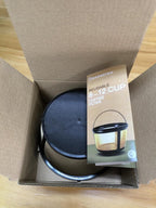 8-12 Cup Reusable Filter Basket With Closed Bottom Fits MrCoffee Coffee Maker and Brewer - Permanent Filter Replacement for Mr Coffee Gold Basket-Style Filters 1-Pack