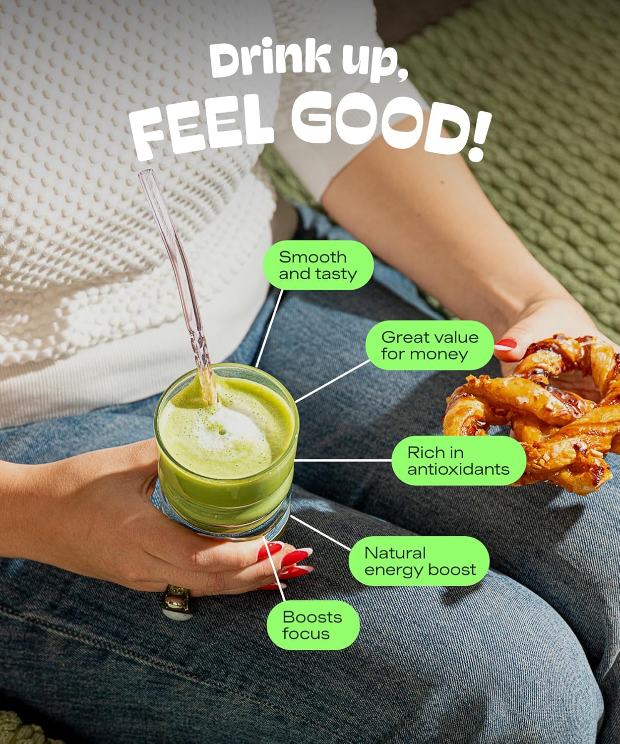 MATCHA DNA Certified Organic Matcha Green Tea Powder (16 oz TIN CAN)