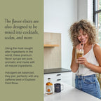 Explorer Caramel Coffee Syrup Flavor, All Natural Gluten Free Flavoring, with Himalayan Sea Salt for Drinks, Lattes, Cocktails & Shakes, 12.7 fl oz