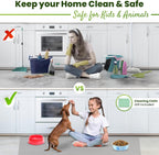 Large Silicone Mat 28" x 20" Thick Heat Resistant, Kitchen Counter Mat Waterproof - Coffee Machine, Glass Top Stove Cover Countertop Protector for Air Fryer, Baking (Semi-Translucent)