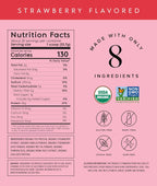 Truvani Vegan Pea Protein Powder | Strawberry | 20g Organic Plant Based Protein | 20 Servings | Keto | Gluten & Dairy Free | Low Carb | No Added Sugar