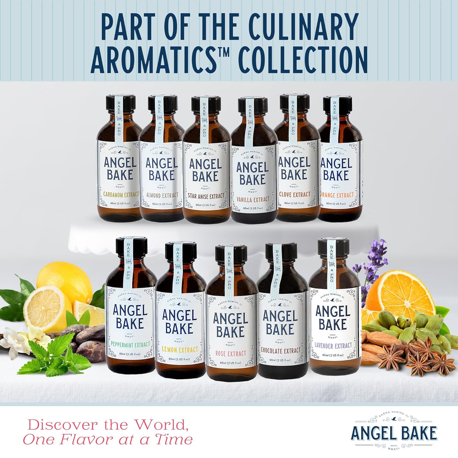 Pure Lemon Extract 5x Strength – for Baking & Mixology – Natural Flavoring, Kosher, Keto Friendly, Vegan, Gluten-Free – Enhance Desserts and Beverages (2 Oz Extract with Latex-Free Dropper & Spritzer)