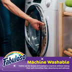 Fabuloso Microfiber Cleaning Cloths, Rainbow - Lint-Free, Scratch-Free Cleaning Cloths for Surfaces and Wood Furniture - Dustless Cloth for Bold and Bright Cleaning Experience, 24 Count