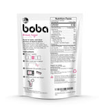 J WAY BOBA Authentic Instant Tapioca Boba Pearls for Milk Tea, Smoothies and Desserts, Brown Sugar Flavor (Ready in Just 20 Seconds) - 5 Servings