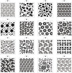 Stencil Genie 16 Pcs 5.5x5.5in Baking Stencils for Royal Icing, Airbrush; Sugar Cookies; Craft Painting
