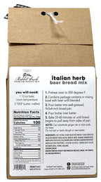 Rabbit Creek Beer Bread Mix Variety Pack of 2 – Classic Beer Bread and Italian Herb Beer Bread Mix, Easy to Make, Breadmaker Not Needed
