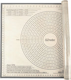 Silicone Pastry Mat 34'' By 26'' Extra Large Baking Mat with Measurements for Dough Rolling, Kneading Board, Kitchen Counter Mats for Dough, Pastry, Fondant, Pie Crust, Cookies, Bread, Pasta, Pizza