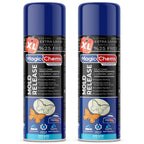 Silicone Mold Release Spray for Epoxy Resin (2 x 16.9 fl oz / 500ml) Mold Release Spray for Candle Making Releasing Agent for Silicone Molds (2 Pack Mega Size)