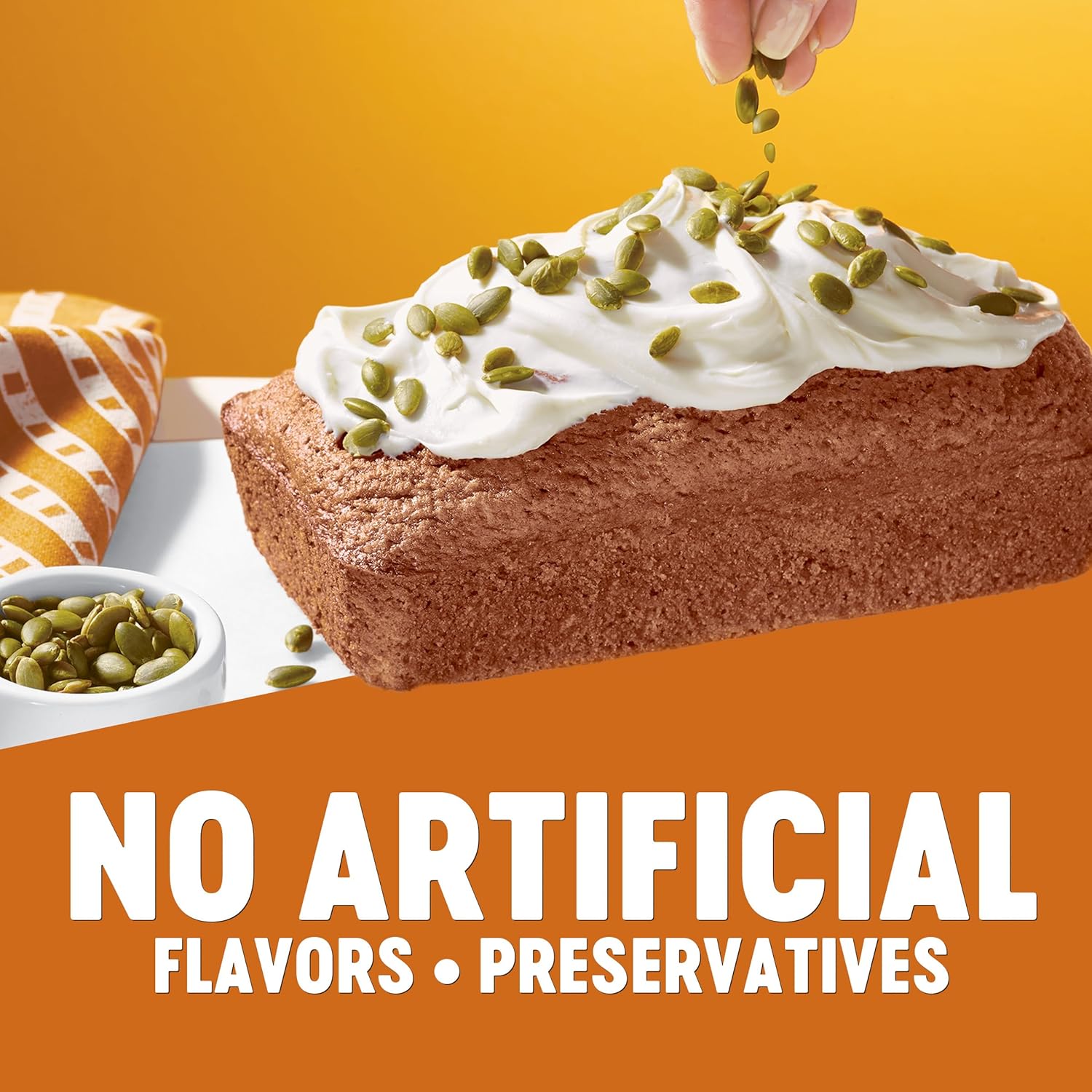 Krusteaz Baking Mix, Pumpkin Spice Quick Bread Mix, Made with Real Pumpkin & No Artificial Flavors, 15 Ounce Box (Pack of 6)