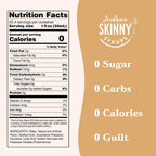 Jordan's Skinny Syrups Sugar Free Coffee Syrup, White Chocolate Flavor Mix, Zero Calorie Flavoring for Lattes, Protein Shake, Cocktail & More, Gluten Free, Keto Friendly, 25.4 Fl Oz (Pack of 2)
