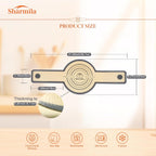 Silicone Bread Sling for Dutch Oven,[Non-Stick & Heat Resistant] Sourdough Silicone Bread Sling,2Pcs Round Reusable Bread Sling with Long Handles for Transfer Sourdough