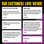 Drink Weird Organic Acai Pomegranate Yerba Mate – 16oz Cans, 160mg Organic Caffeine, Pack of 12 – Antioxidant-Rich Energy Drink Alternative