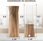 WDT Tool Espresso Stirrers - Coffee Distributor Barista Tools - Espresso Needle Distribution Tool for Coffee Accessories Kit - Walnut Wood Gifts for Coffee Lovers (Large)