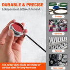 ValueMax Pick and Hook Set, Precision Pick Set with Tool Bag, Perfect for Automotive/Electronic Repair, O-Ring/Oil Seal Gasket Puller and Remover(6PCS)