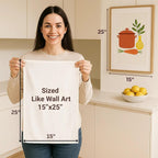 Flour Sack Towels – 24 Pack Cotton Kitchen Dish Towel, Tea Towels for Crafts, Embroidery, Baking, Bread Proofing – Thick, Absorbent, Quick-Dry – 15"x25" Natural