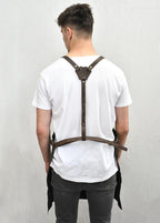 Leather Apron Barista Barber BBQ Barbecue