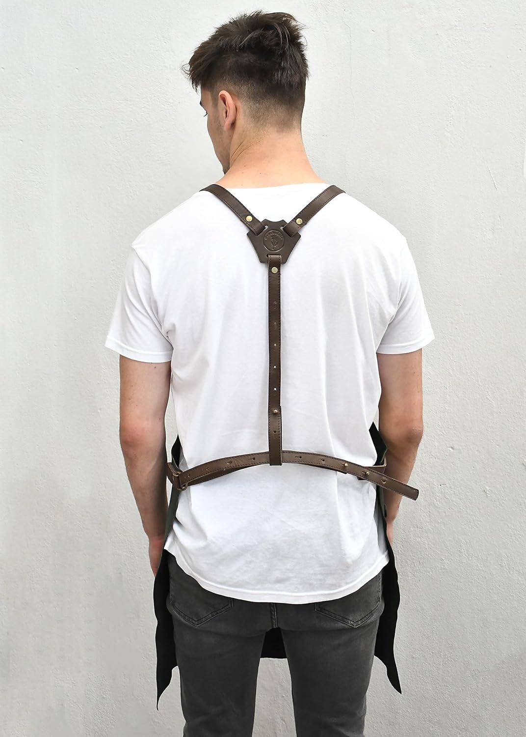 Leather Apron Barista Barber BBQ Barbecue