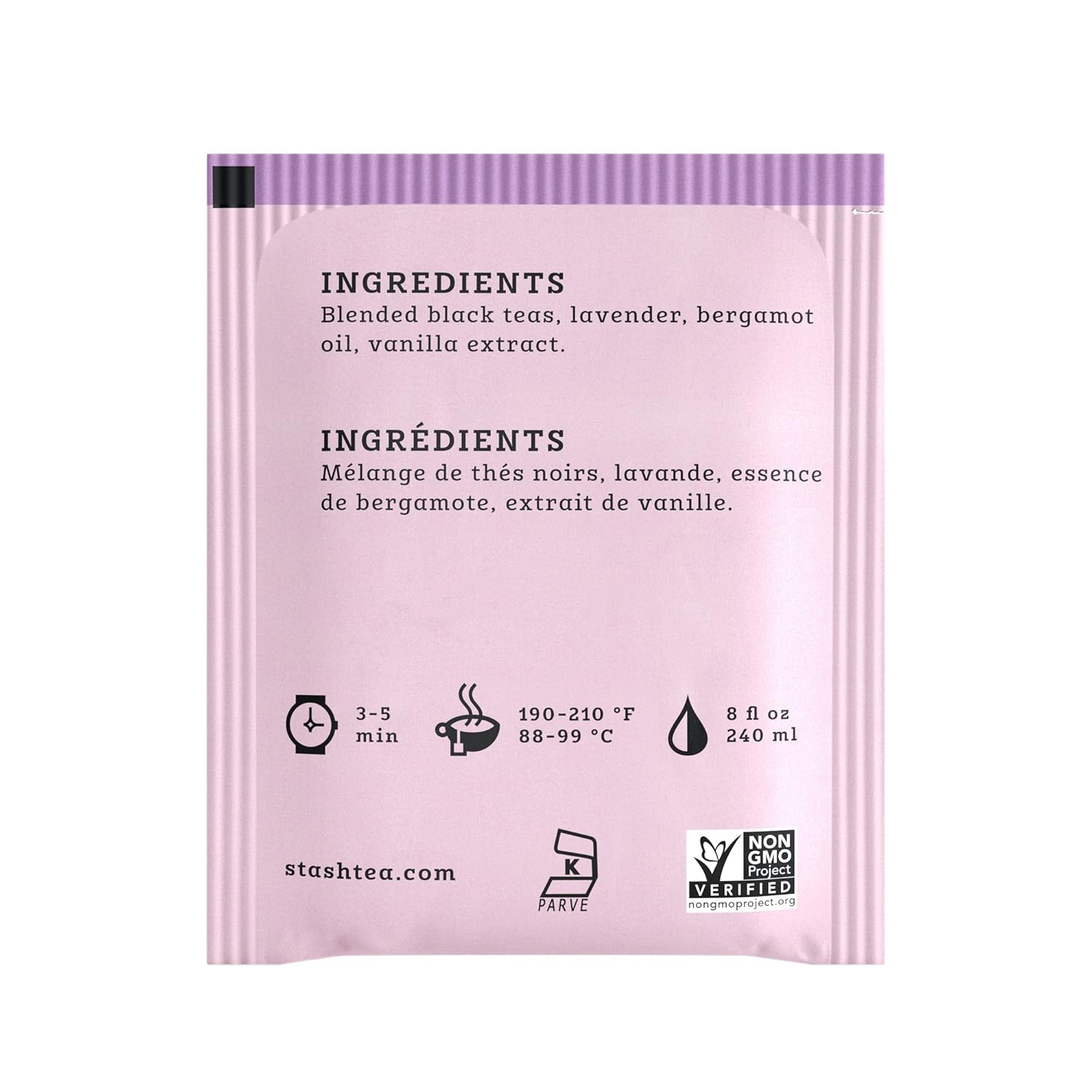 Stash Tea Breakfast In Paris Black Tea - Caffeinated, Non-GMO Project Verified Premium Tea with No Artificial Ingredients, 18 Count (Pack of 6) - 108 Bags Total