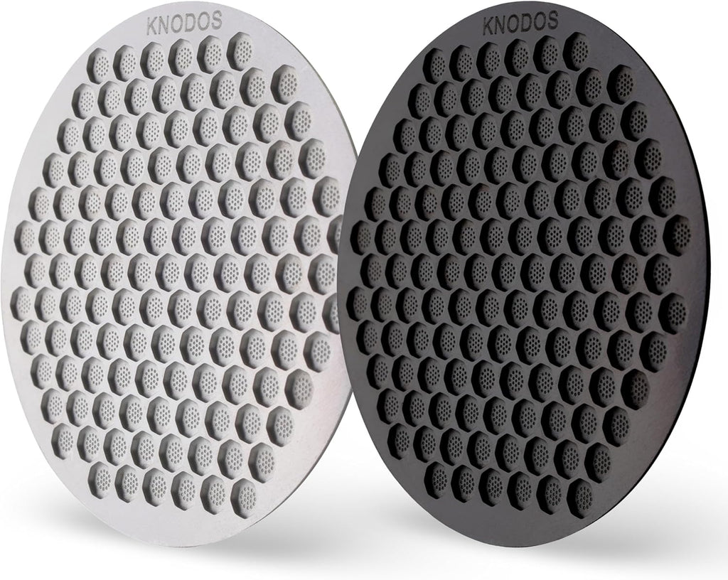 51mm Puck Screen 2Pcs Stainless Steel Coffee Puck Filter, Ultra-Thin 0.8mm Espresso Screen Compatible With DeLonghi, Smeg, Gevi, Casabrews Portafilter