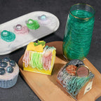 NiHome Edible Food-Grade Glimmer Powder Glitter Luster Dust Metallic Food Decorating Sprinkle Glimmery Dust for Drink Wine Beverage Cake Candy Dessert Bakery Restaurant Vegan (0.18oz/5g, Dark Green)