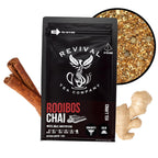 Revival Tea Company Rooibos Chai Tea - Rooibos Red Tea Blend with Fresh Spiced Chai Flavor - Caffeine Free - 24 Tea Bags
