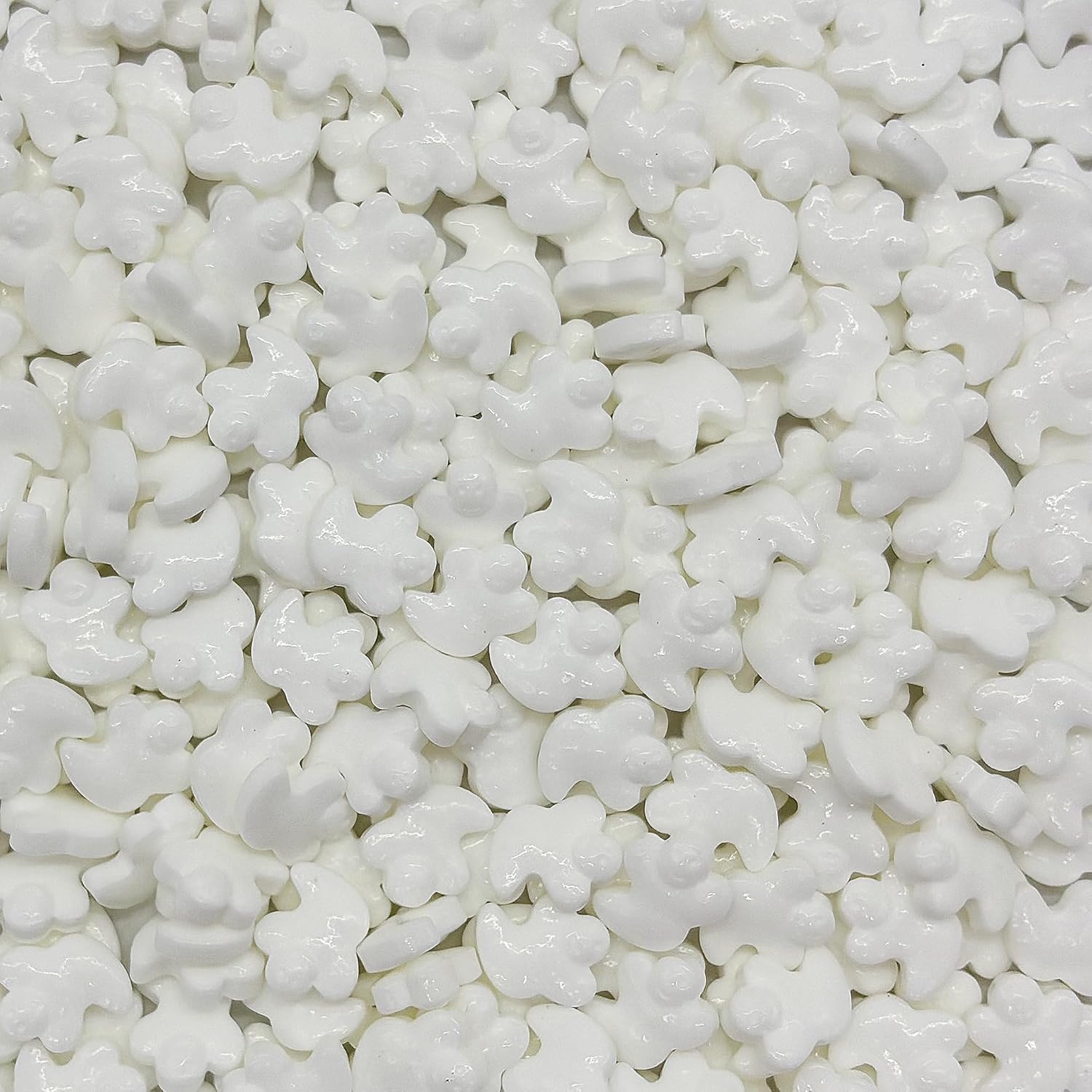 Dynastang Ghosts Sprinkles Halloween Edible Ghost Cake Decoration Cupcake Toppers Cookie Decorating Perfect for Cakes, Cupcakes, Desserts Toppings 3OZ