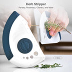 Nextrend BakerScraper – 5-in-1 Flexible Bowl Scraper, Bench Scraper and Dough Scraper with Stainless Steel Edge, Ruler & Herb Stripper – BPA Free, Dishwasher Safe - Blue