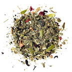 FunctionaliQi Flush Herbal Tea for Urinary Health - Marshmallow Root Milk Thistle Cornsilk and Goldenseal, Hibiscus Blend with Nettles, Cleansing Herbs and Cranberries (14 tea bags)