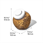 OXO Good Grips Pet POP Container – 3.0 Qt/2.8 L | Ideal for up to 2lbs of treats | Airtight Dog and Cat Food Storage Container | BPA Free