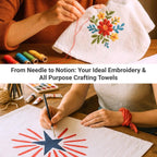 Flour Sack Towels | Tea Towel for Crafts| Kitchen Dish Cotton Blank Towel for Embroidery| Baking Bread Proofing Linen Cover| Thick Absorbent Quick Dry| 50 Pack 15"x 25" Natural