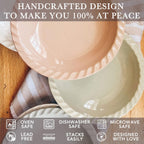 Mora Ceramics Classic 9 Inch Round Pie Pans Set of 2 - Dishwasher and Oven Safe, Shallow Pans for Baking Apple/Pumpkin Pies, Quiche, Rolls, etc.