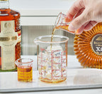 Ackers Glass Measuring Cup 1 Cup,8oz Borosilicate Liquid Measuring Cup with Spout