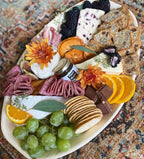 Charity Leaf Disposable Palm Leaf 15" x 10" Trays (10 pieces) Bamboo Like Serving Platters, Disposable Boards, Eco-Friendly Dinnerware For Weddings, Catering, Events