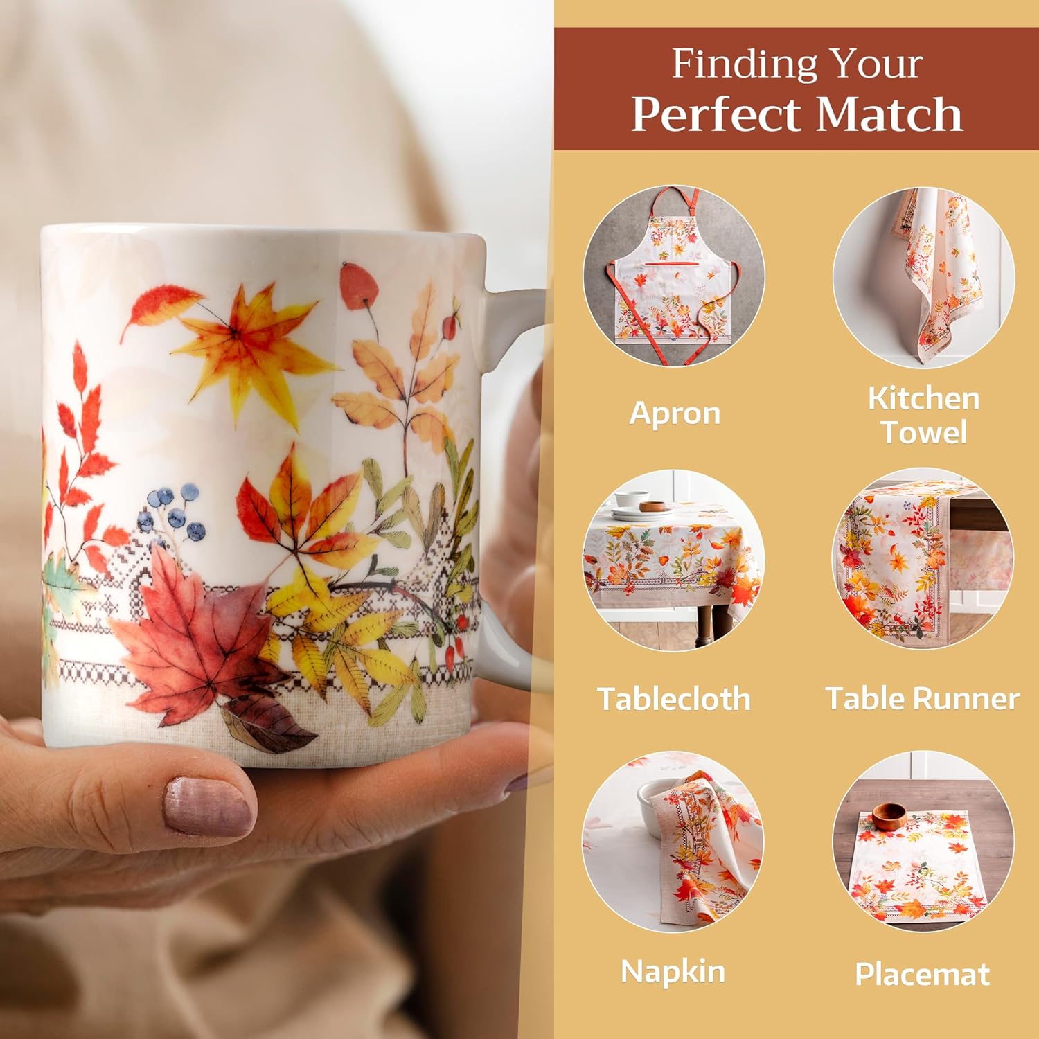 Maison d' Hermine Coffee Mug with Handles Fine Bone China Mugs Pack of One Tea Cups for Hot Beverages Cappuccino Latte Home Restaurant Office Perfect for Gift (Amarante - Charmille, 15 Ounce)