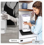 Ibyx Elegant Sliding Tray for Your Coffee Maker & Heavy Kitchen Appliances - Sturdy, Slides Easily from Under The Cabinet (Black, 9.5”W x 14”D)