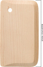 Redecker Wooden Dough Separator & Board Scraper – Durable Untreated Beechwood, Dual Function for Precise Portioning & Neat Workspace – Essential Baking Tool for Home Bakers, Made in Italy