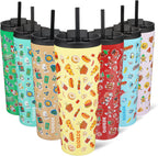 BJPKPK 26oz Tumbler With lid And Straw Stainless Steel Travel Coffee Mug Insulated Tumblers Cups,Yummy