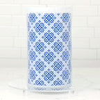 Cake Baking Stencil - Seamless Delicate Pattern for Decorating Tall Double Barrel Cake to Use with Buttercream, Royal Icing, Ganache, Paint, Airbrush (VORRA)