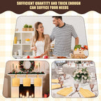 Lounsweer 6 Pcs Thicken Cutting Board Bulk Wood Board for Chopping Serving Charcuterie Material for Laser Engraving Mother' Day Wedding Housewarming Gift(Bamboo,16 x 10 Inches)