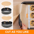 Silicone Baking Mat Roll -16IN x 10FT Non Stick Heat Resistant Food Grade Baking Mats, No Slip Reusable Freeze Dryer Mat,Pastry Mat,Countertop Protector Mat, Washable Oil-Proof Refrigerator Liners