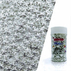 10mm Silver Stars Sprinkles Edible Stars Cake Decorating Stars Cake Decorations Cupcake Toppers Cookie Decorating Perfect for Cakes,Cupcakes,Desserts Toppings 3OZ