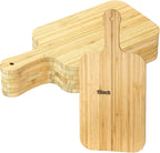 Lounsweer 6 Pcs Thicken Cutting Board Bulk Wood Board for Chopping Serving Charcuterie Material for Laser Engraving Mother' Day Wedding Housewarming Gift